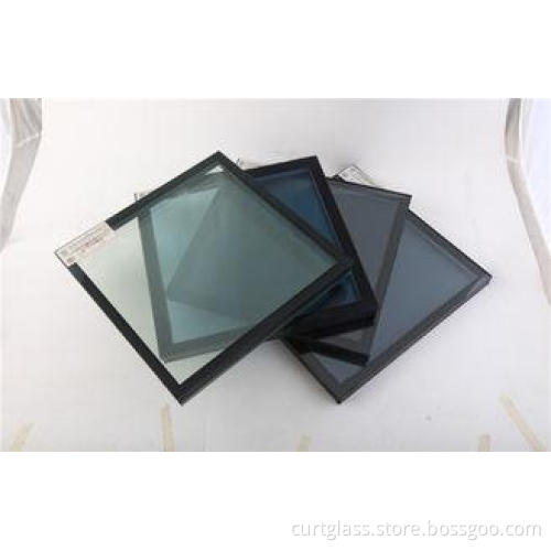 Window Insulated Heat Reflective Glass 4mm With Aluminum Fr